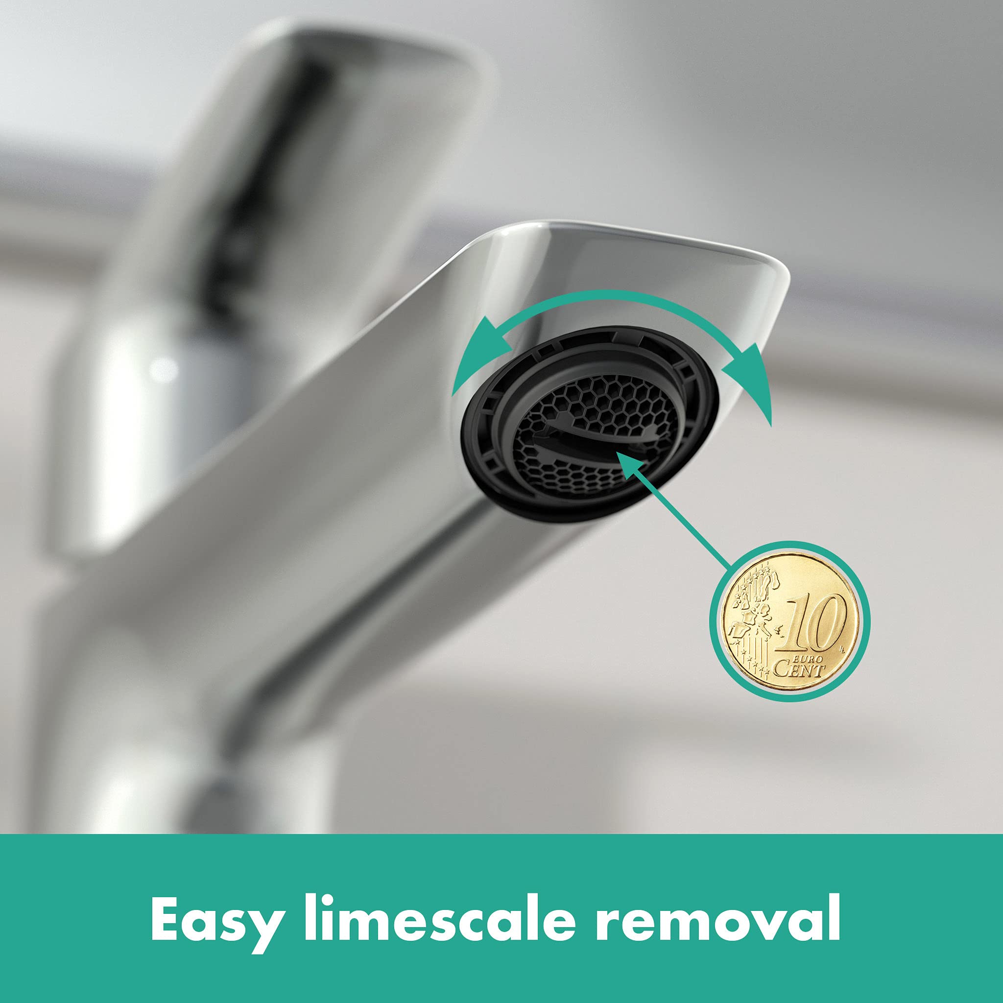 Vòi rửa mặt Hansgrohe Logis 71255000 nhập khẩu