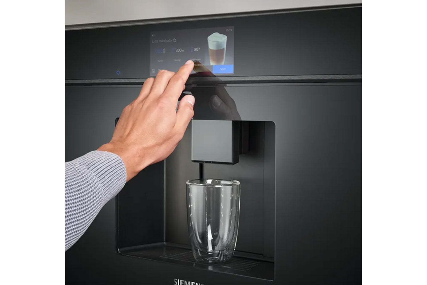 MÁY PHA CAFE ÂM TỦ TỰ ĐỘNG SIEMENS CT718L1B0 IQ 700