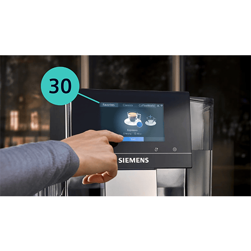 MÁY PHA CAFE ÂM TỦ TỰ ĐỘNG SIEMENS CT718L1B0 IQ 700