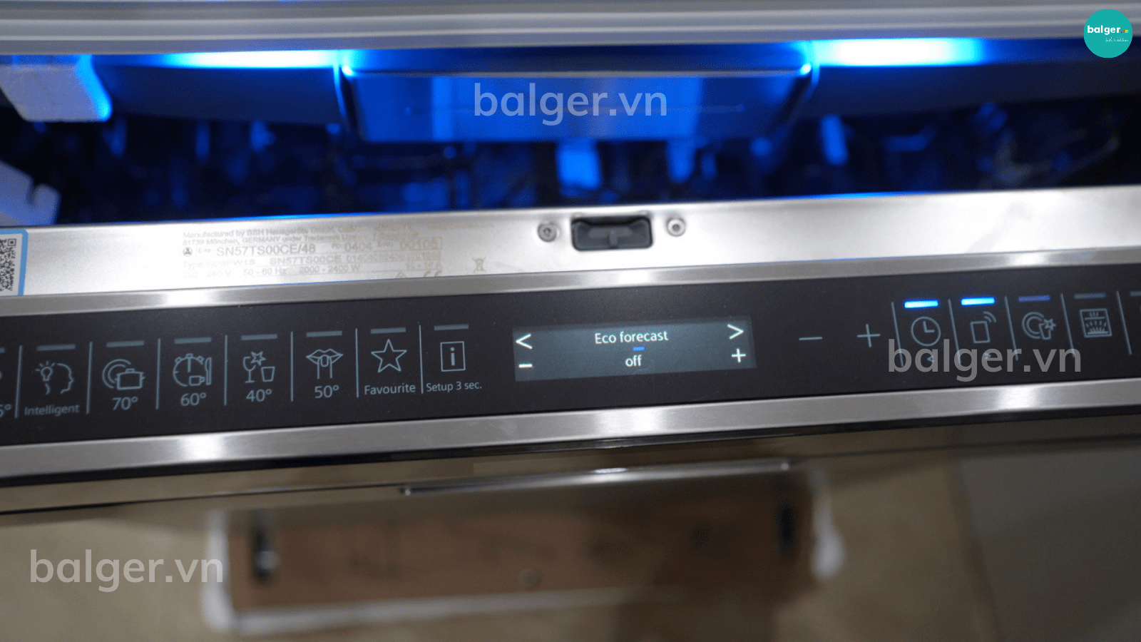 Máy Rửa Bát Siemens iQ700 SN57TS00CE Nhập khẩu - Made in Germany