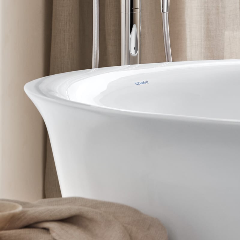 Bồn Tắm Độc Lập Duravit White Tulip 700470000 Nhập Khẩu