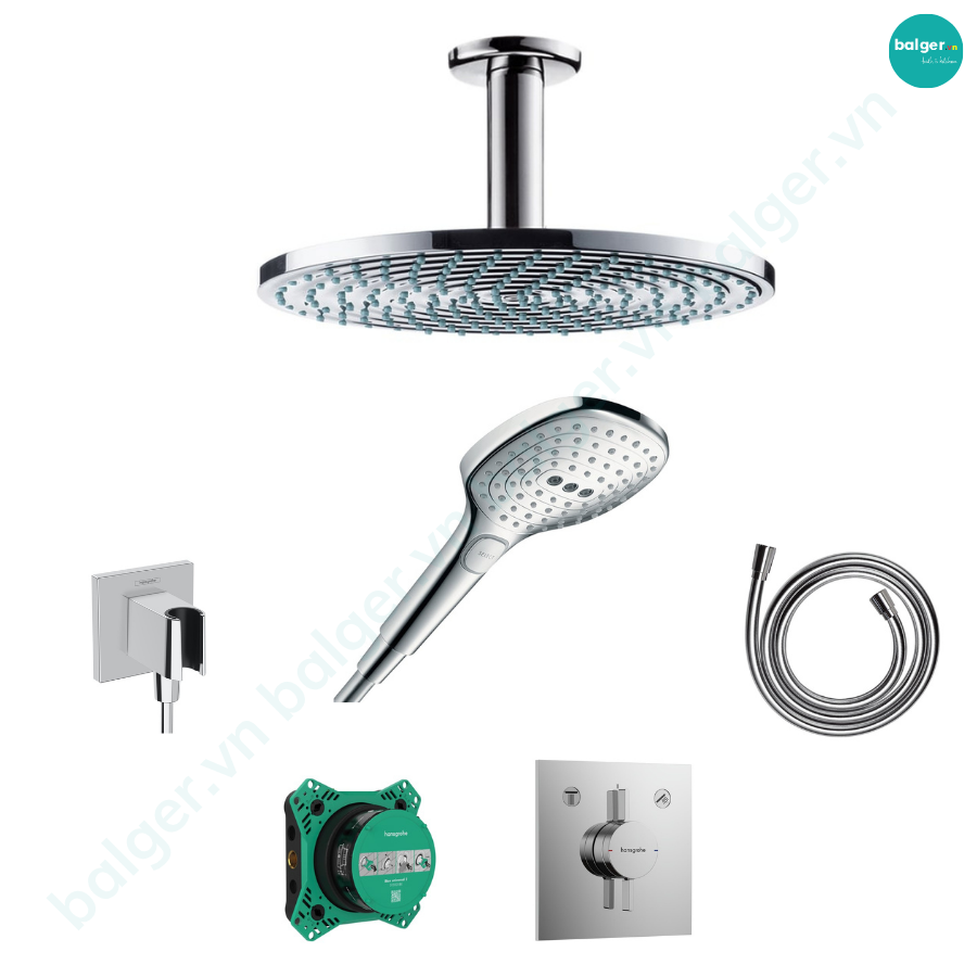 Bộ Sen Gắn Tường Hansgrohe Raindance S SH21S2400000 Nhập Khẩu