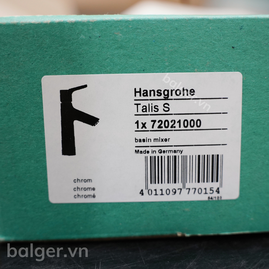 Vòi rửa mặt Hansgrohe Talis S 72021000 nhập khẩu