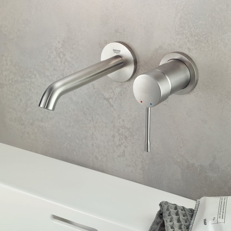 Vòi Rửa Mặt Âm Tường Grohe 19408001 Nhập Khẩu