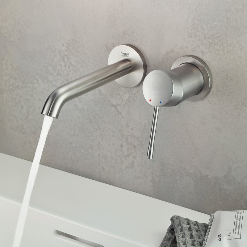 Vòi Rửa Mặt Âm Tường Grohe 19408001 Nhập Khẩu