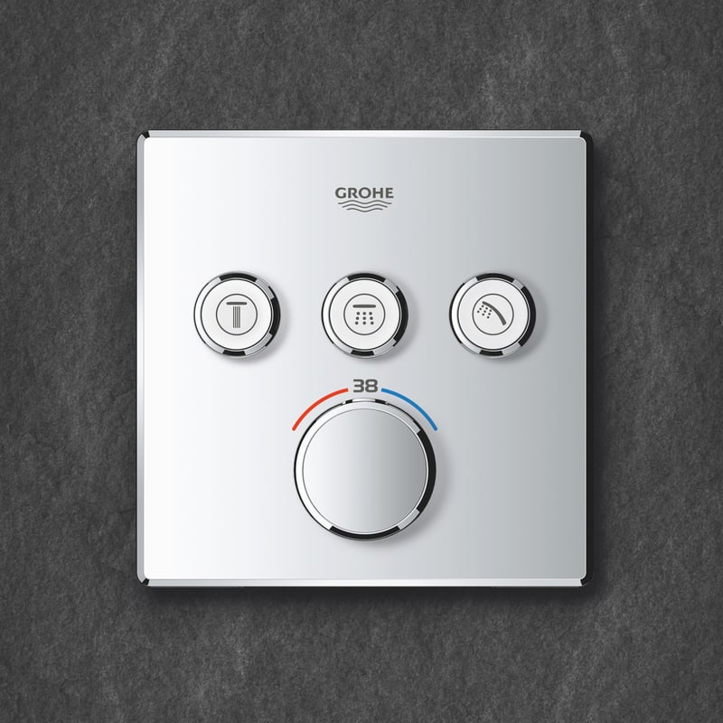 Bộ Sen Tắm Âm Tường Grohe Rainshower SmartActive Cube 26479000