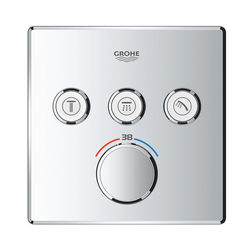 Bộ Sen Tắm Âm Tường Grohe Rainshower SmartActive Cube 26479000