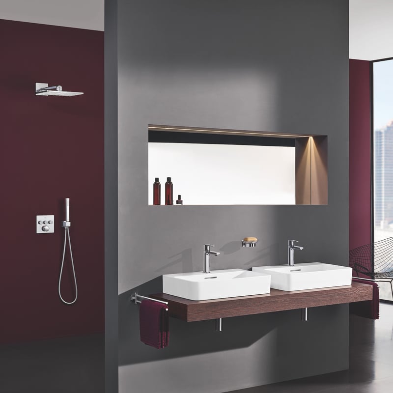 Bộ Sen Tắm Âm Tường Grohe Rainshower SmartActive Cube 26479000