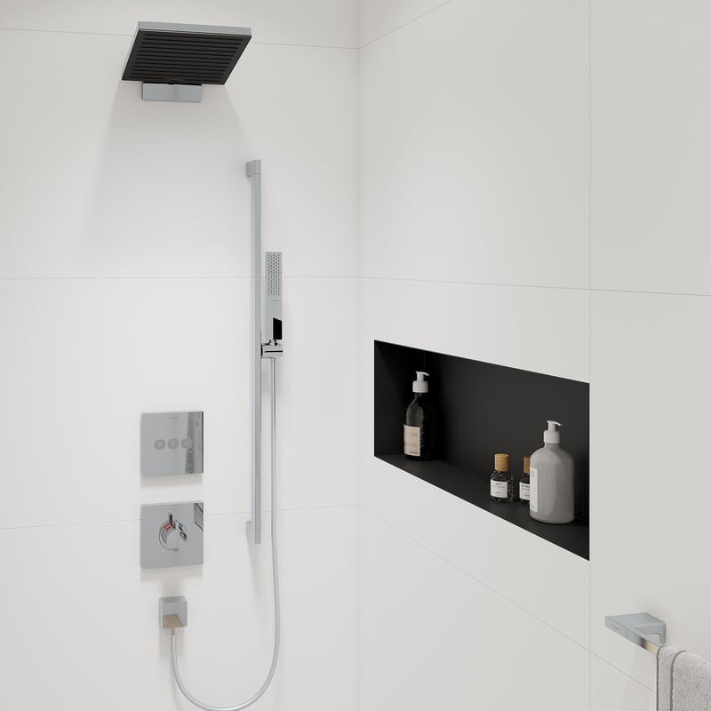 Bộ Sen Tắm Âm Tường Hansgrohe Pulsify 24350000 Nhập Khẩu