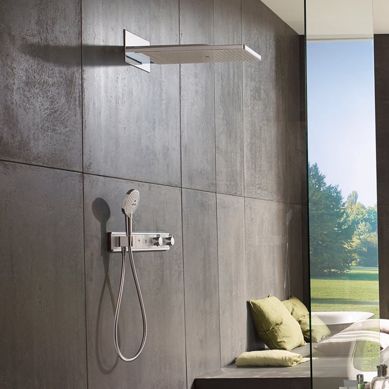 Bộ Sen Âm Tường Hansgrohe Rainmaker Select 24001400 Màu Trắng/chrom