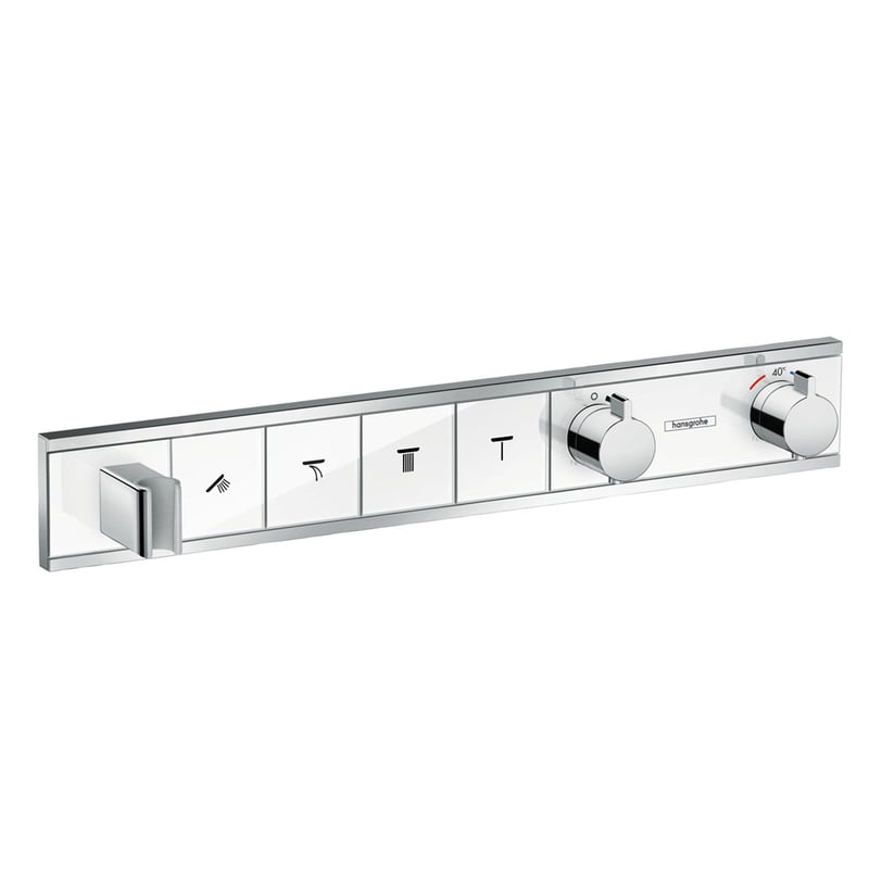 Bộ Sen Âm Tường Hansgrohe Rainmaker Select 3 Chế Độ 24007400 Màu Trắng/Chrom
