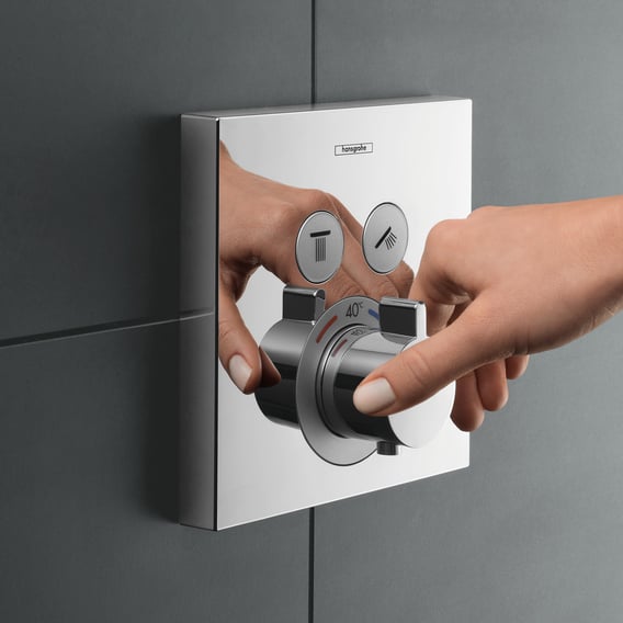 Bộ Sen Tắm Gắn Tường Hansgrohe Raindance Alive Q SH20E3400000 Nhập Khẩu