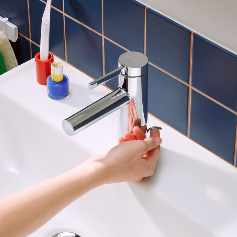 Vòi Rửa Mặt Hansgrohe Zesis S 74720000 Có Rốn Chậu