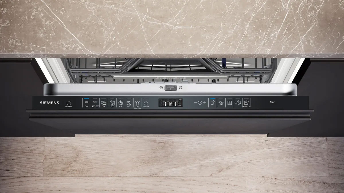 Máy Rửa Bát Âm Tủ Siemens SN65ZX07CE IQ 500 Nhập Khẩu