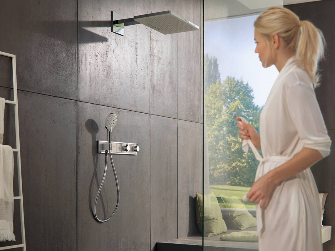 Bộ Sen Âm Tường Hansgrohe Rainmaker Select 3 Chế Độ 24007400 Màu Trắng/Chrom