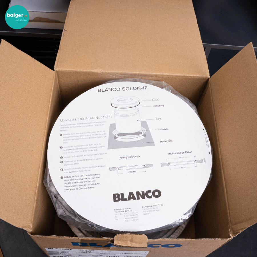 Thùng rác âm bàn BLANCO SOLON-IF nhập khẩu
