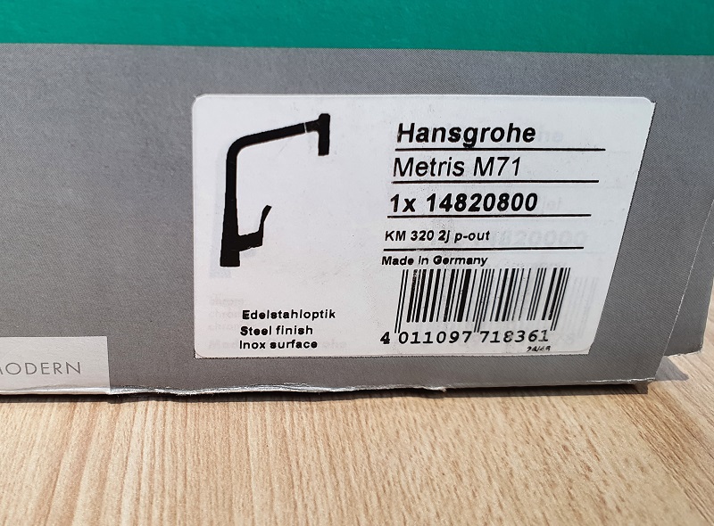 Vòi rửa bát Hansgrohe cao cấp cho nhà bếp bếp chuẩn Âu
