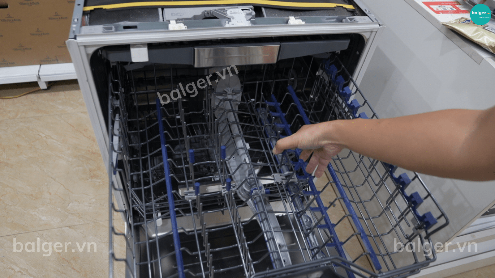 Máy Rửa Bát Siemens iQ700 SN57TS00CE Nhập khẩu - Made in Germany