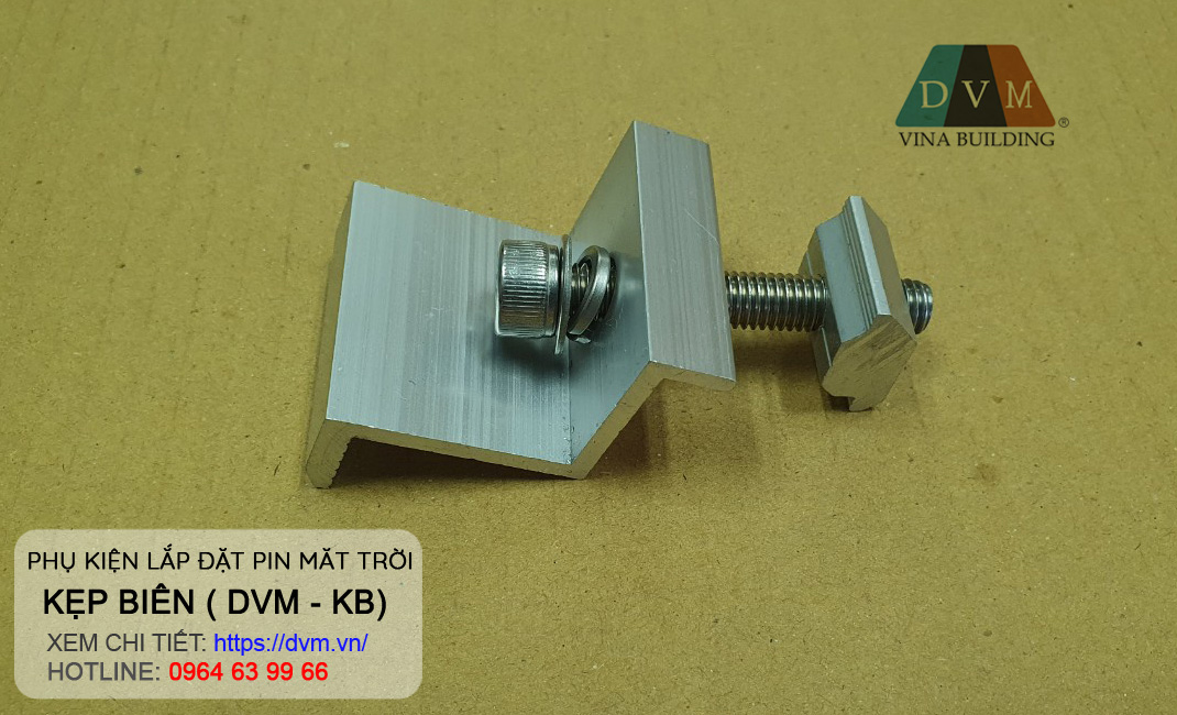 KẸP BIÊN 35 TẤM PIN NĂNG LƯỢNG MẶT TRỜI