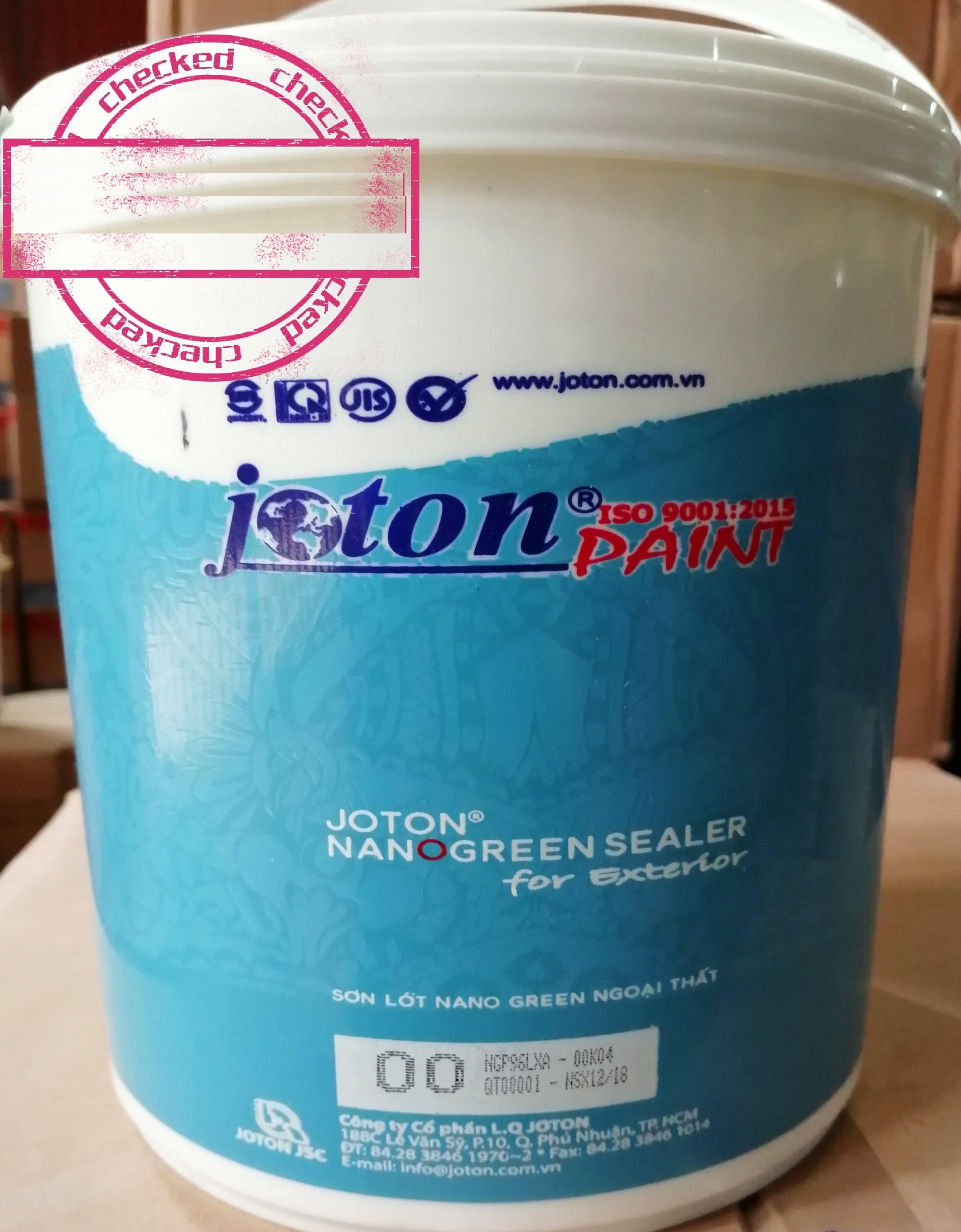 Sơn lót Kháng kiềm Joton Nano Green Ngoại thất (20kg)