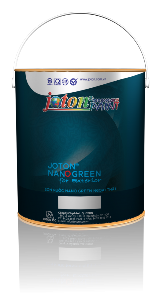 Sơn Ngoại thất Joton Nano Green (04kg)