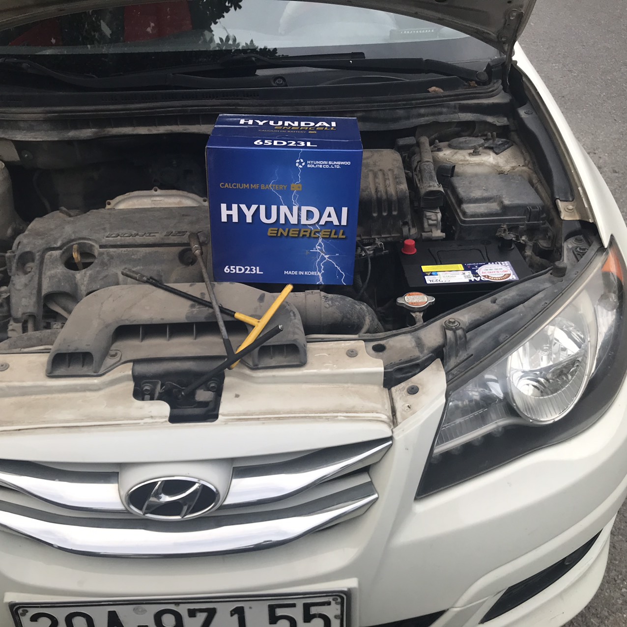 ắc quy xe Hyundai Avante