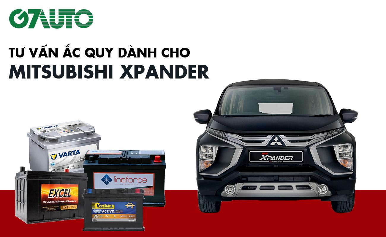 Bình ắc quy xe Mitsubishi Xpander: Bảng giá và thông số kỹ thuật