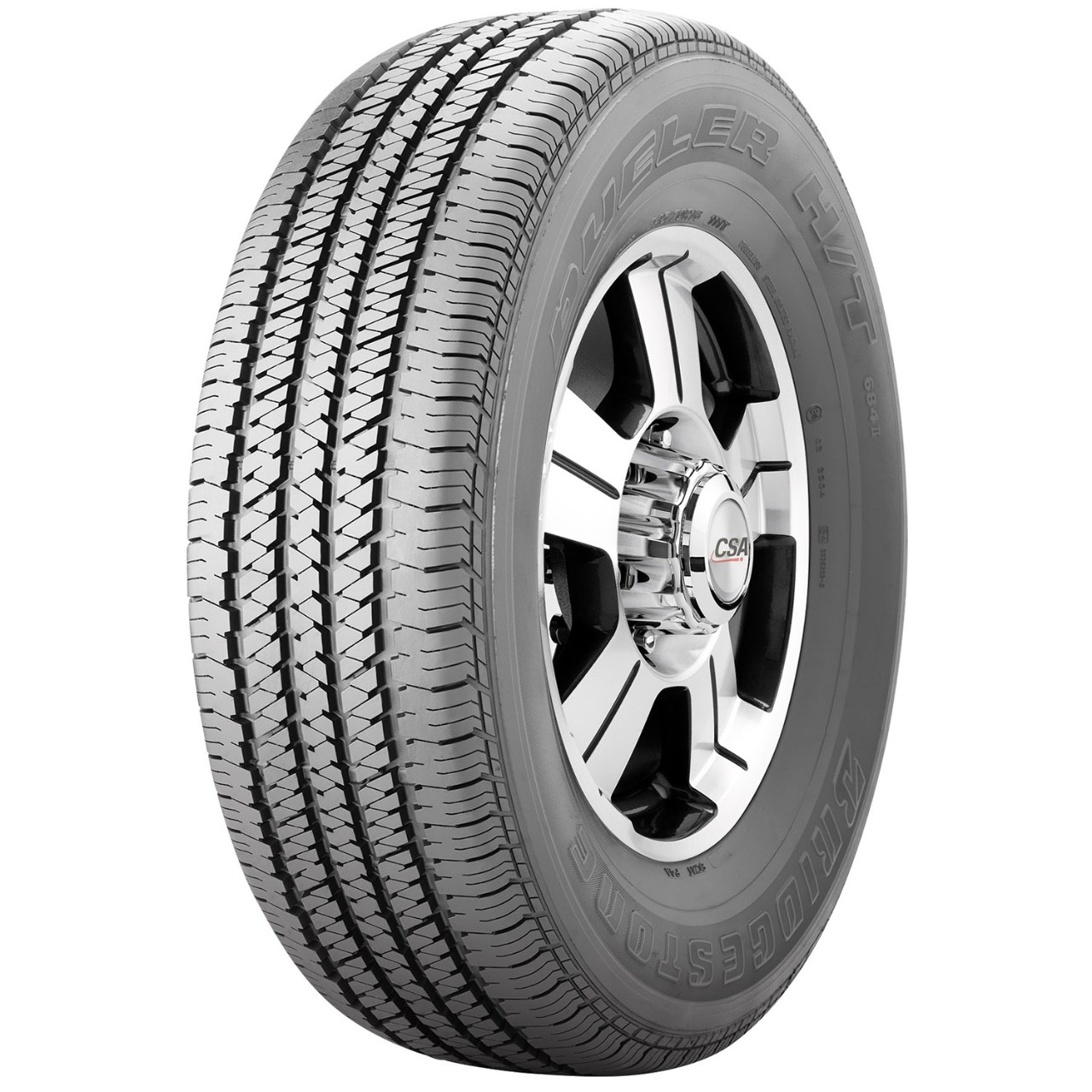 走行短め BS BRIDGESTONE DUELER H/T 684II 265/60R18 18インチ 夏
