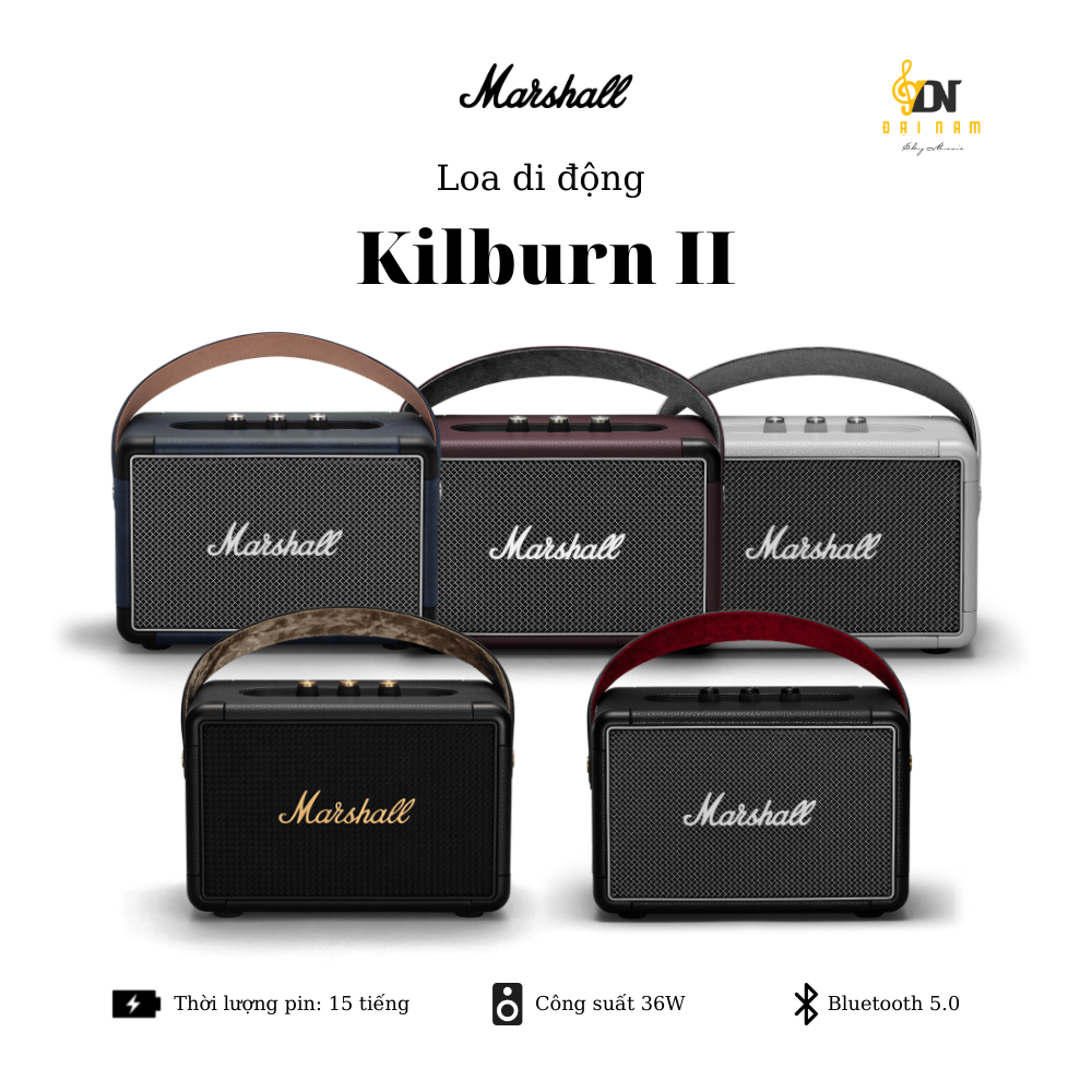 Hướng Dẫn Sử Dụng Loa Marshall Kilburn II Đúng Cách