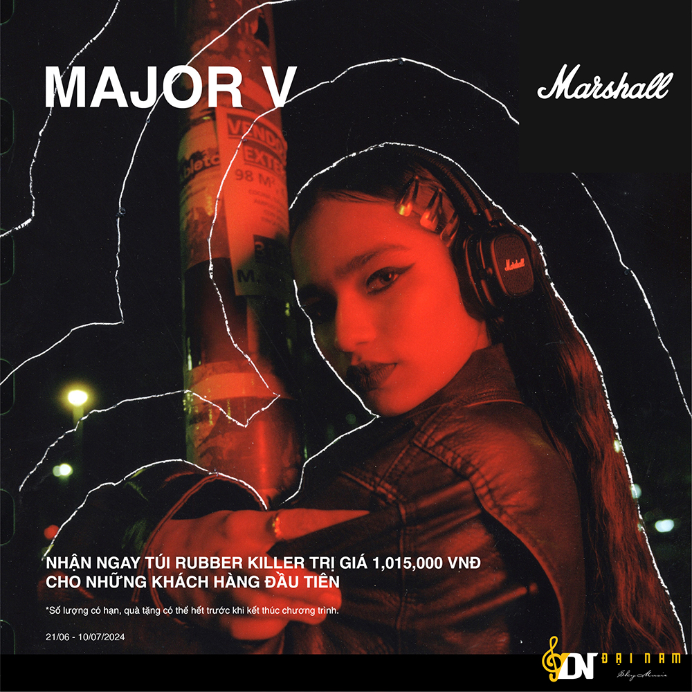 So sánh tai nghe bluetooth Marshall Major 5 và Major 4