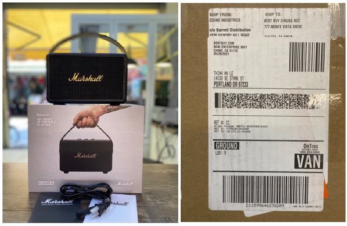 Cách kiểm tra loa Marshall phân phối chính hãng