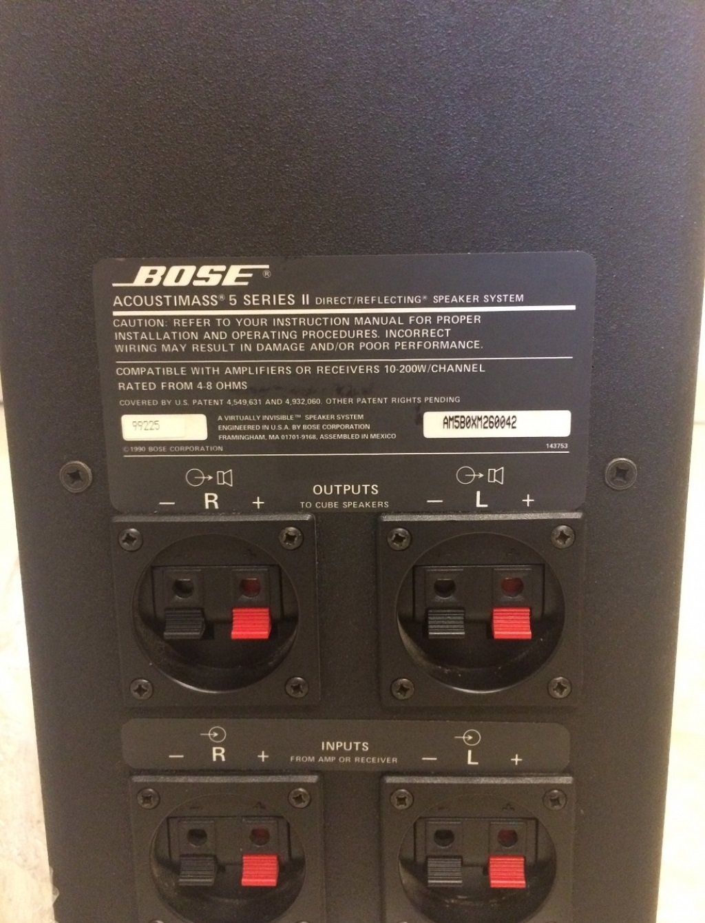 Loa Bose Acoustimass 5 series II