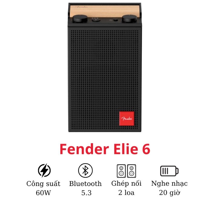 Loa Fender Elie 6