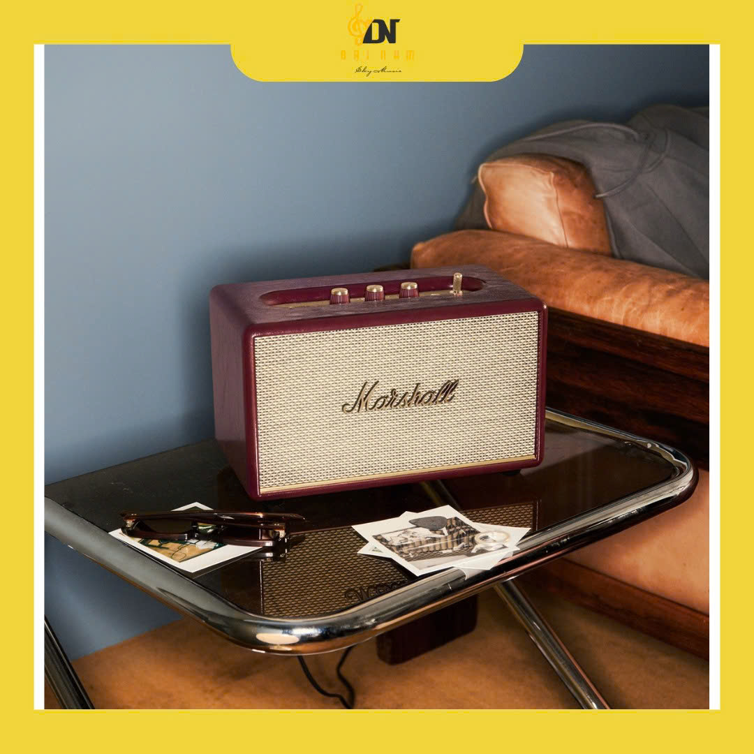 Marshall Acton III Burgundy: Sắc Đỏ Rượu Vang Độc Bản