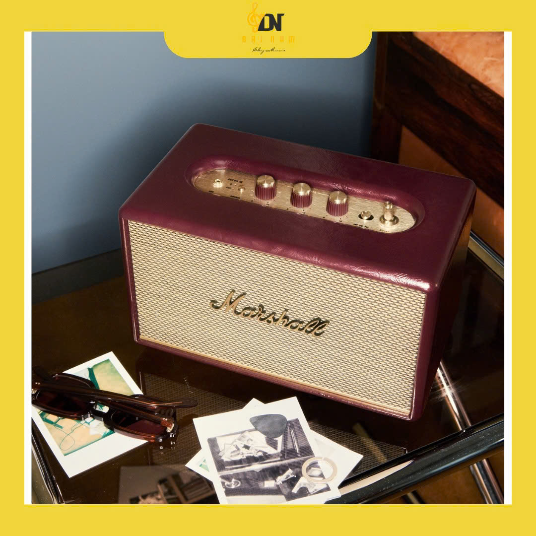 Marshall Acton III Burgundy: Sắc Đỏ Rượu Vang Độc Bản