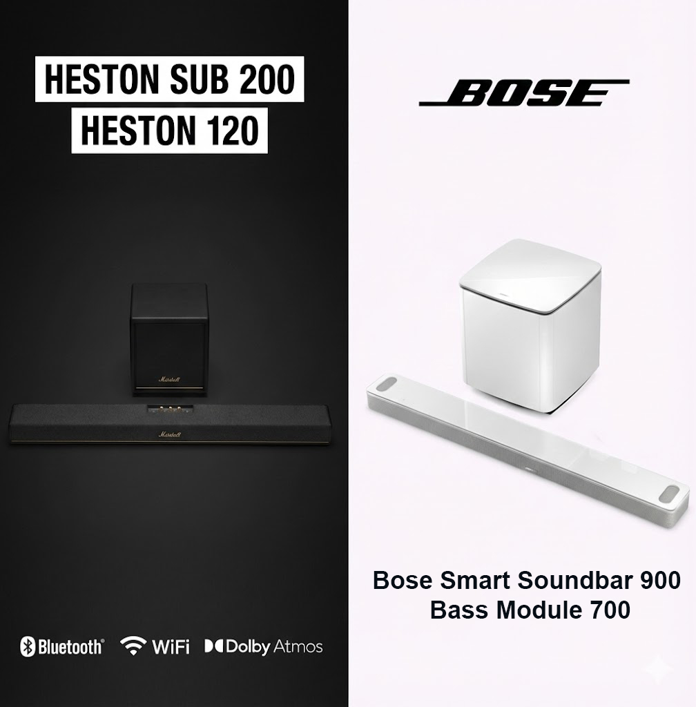 SO SÁNH COMBO MARSHALL HESTON 120 & BOSE SMART SOUNDBAR 900: KHI "CHẤT NGHỆ" ĐỐI ĐẦU "CÔNG NGHỆ"