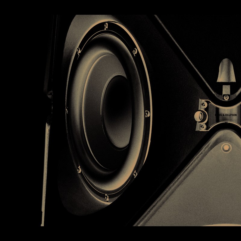 Woofer driver close-up trên Loa B&O Beolab 90 8200W