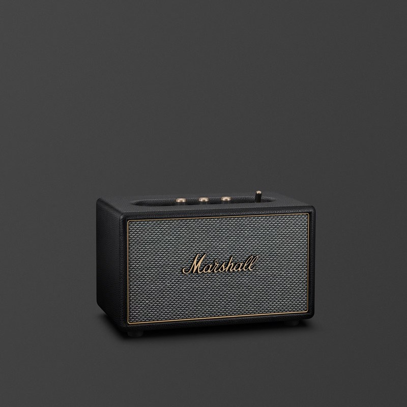 Loa Marshall Acton IV Black chính hãng trên nền tối - Đại Nam Sky Music