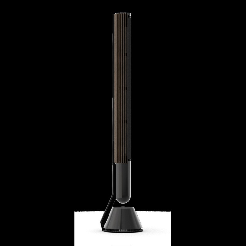 Wood slats gỗ sồi tự nhiên ôm thân Loa Beolab 28