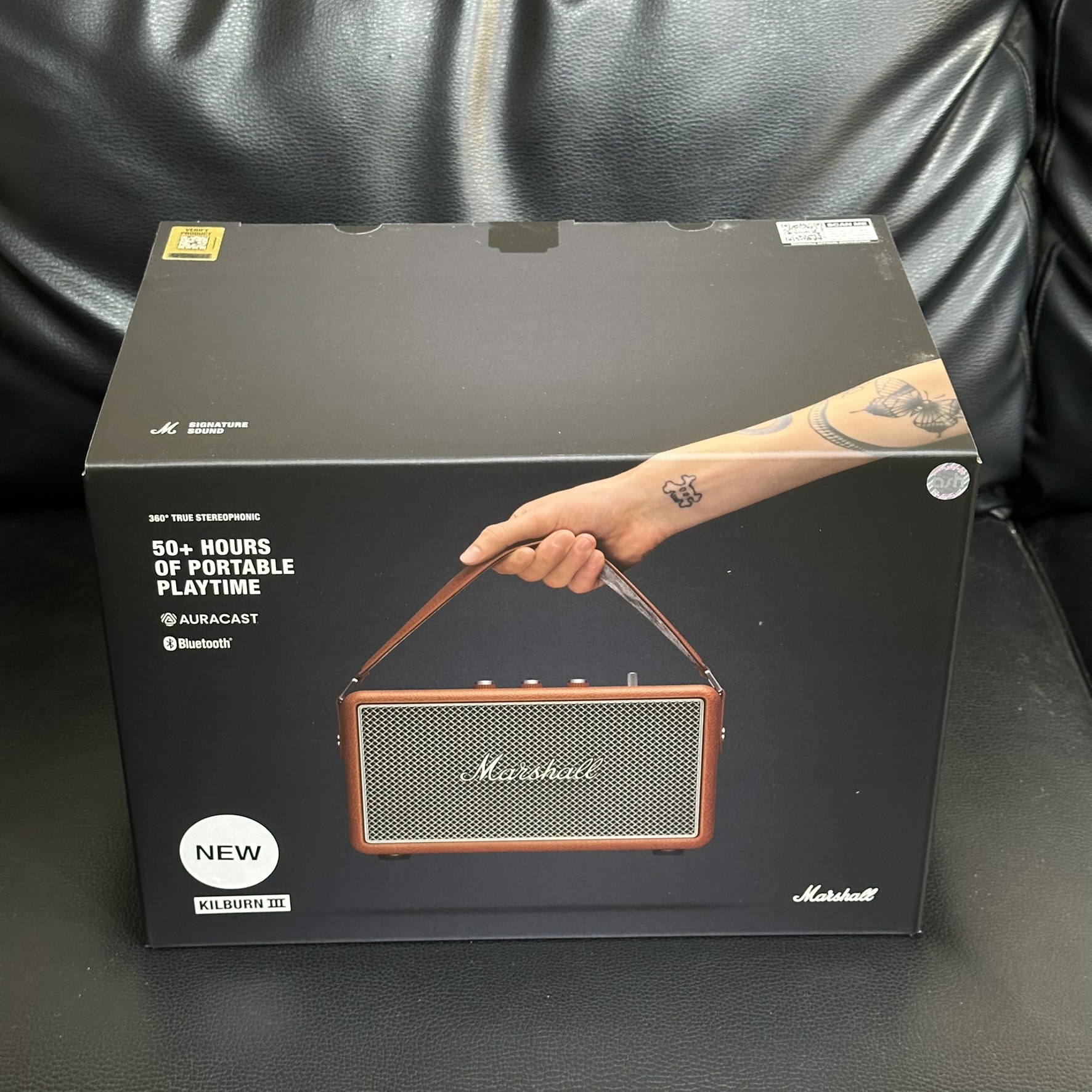 Hộp Marshall Kilburn III chính hãng ASH Vietnam tại Nhà Đại Nam đủ 3 loại tem
