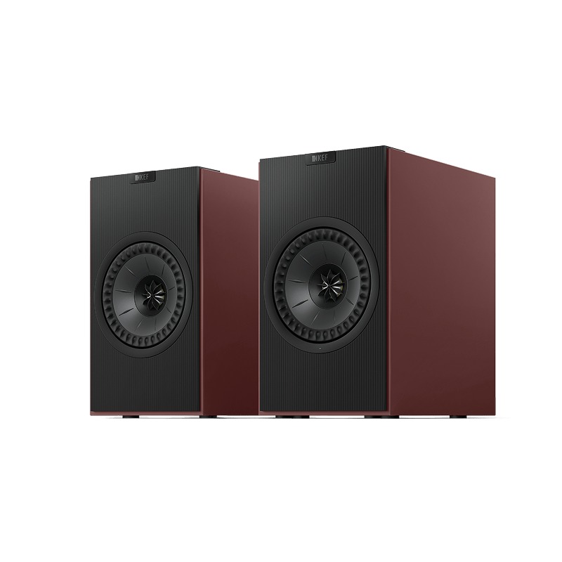 Loa KEF Coda W màu Vintage Burgundy bookshelf active hi-fi Uni-Q — nghe thử tại Đại Nam Sky Music TP HCM