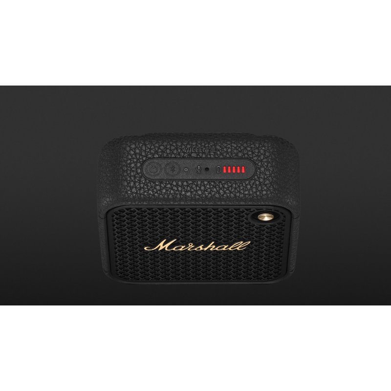 Loa Marshall Willen II cầm tay — so sánh kích thước nhỏ gọn