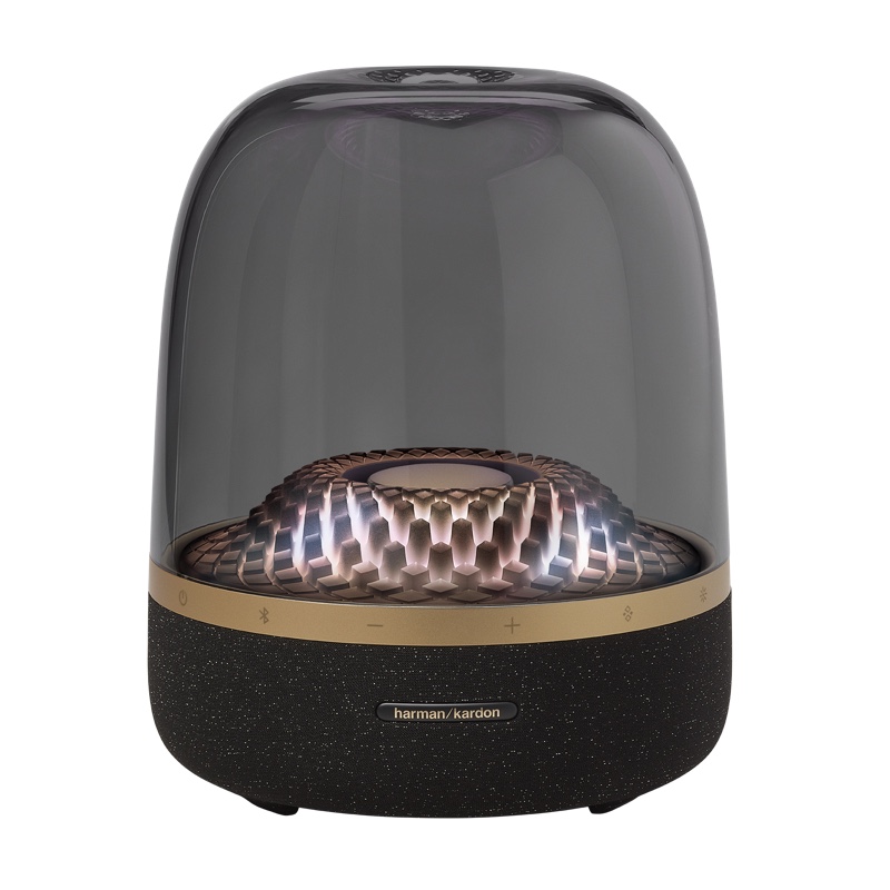 Harman Kardon Aura Studio 4 màu Black and Gold viền vàng đồng
