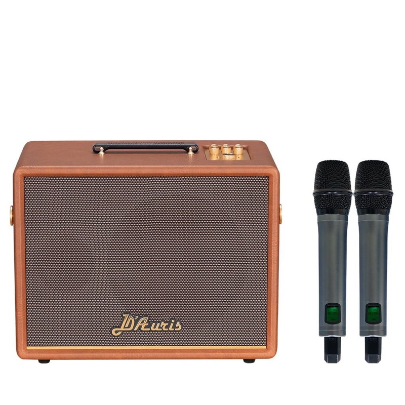 Loa karaoke Soncamedia D'Auris 200 màu Nâu chính hãng tại Đại Nam Sky Music