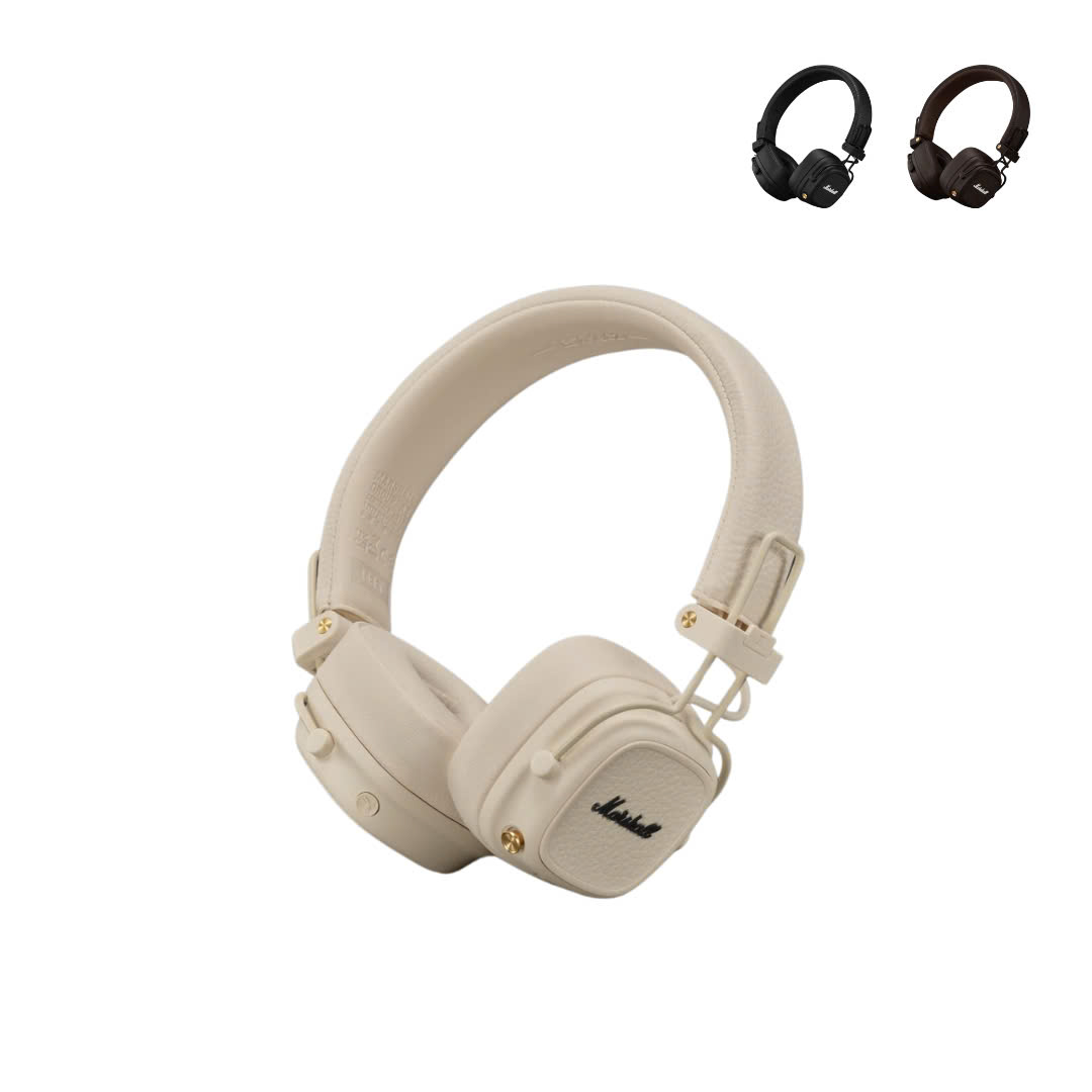Tai nghe Marshall Major V on-ear pin 100 giờ chính hãng