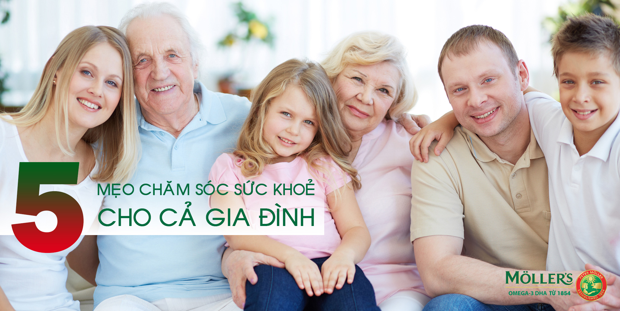 5 mẹo chăm sóc sức khoẻ toàn diện cho cả gia đình