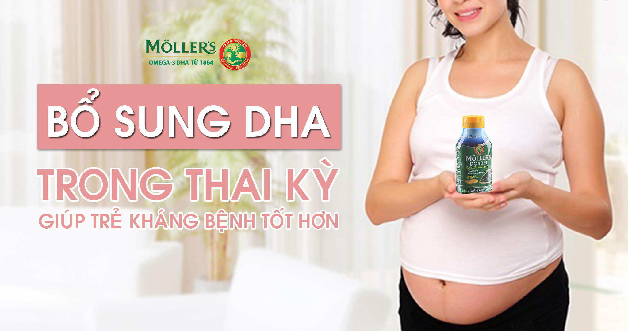 Bổ sung DHA trong suốt thời kỳ mang thai giúp trẻ kháng bệnh tốt hơn