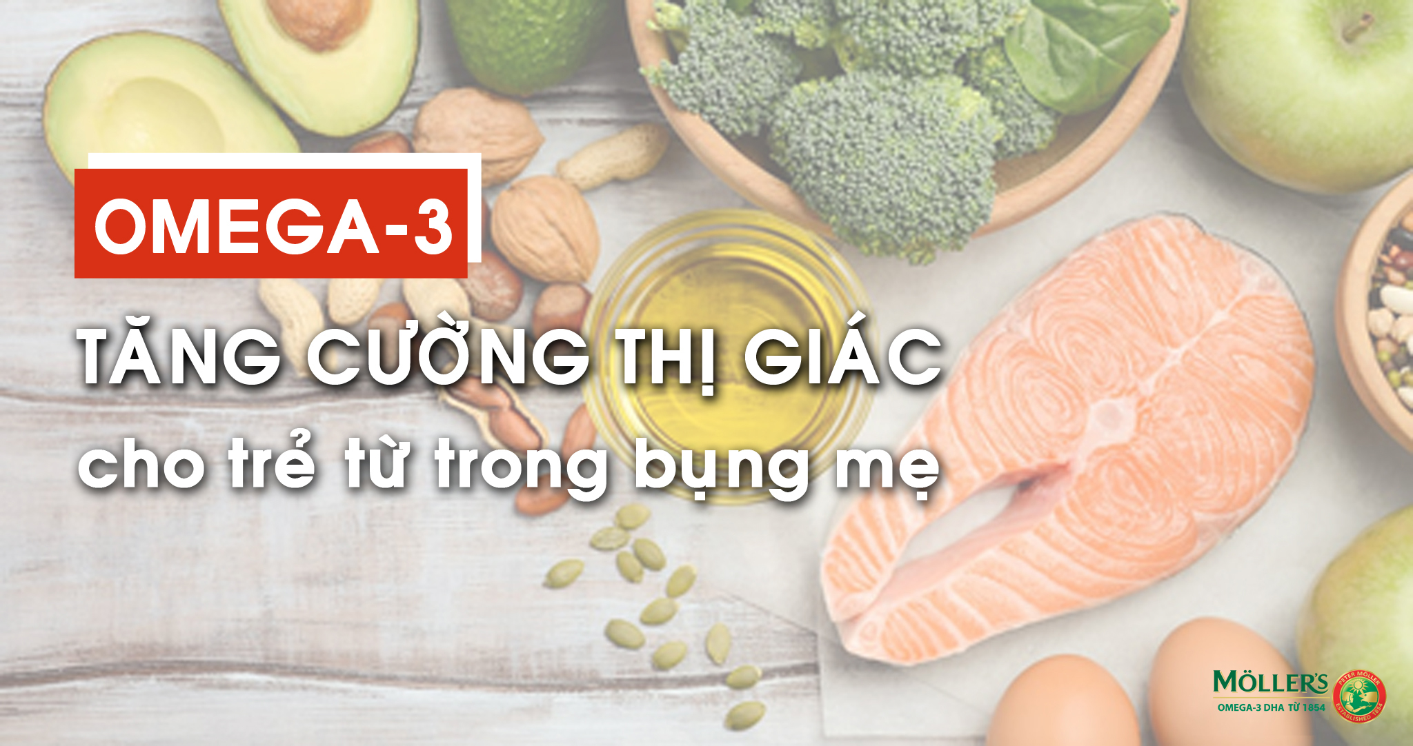 Bổ sung Omega-3 giúp tăng cường chức năng thị giác cho thai nhi