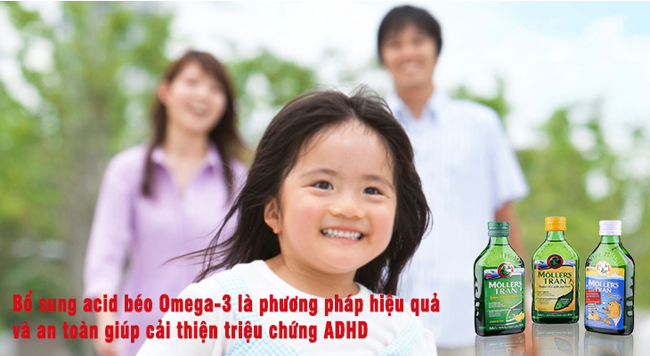 Lợi ích của Omega-3 đối với trẻ bị rối loạn tăng động giảm chú ý (ADHD)