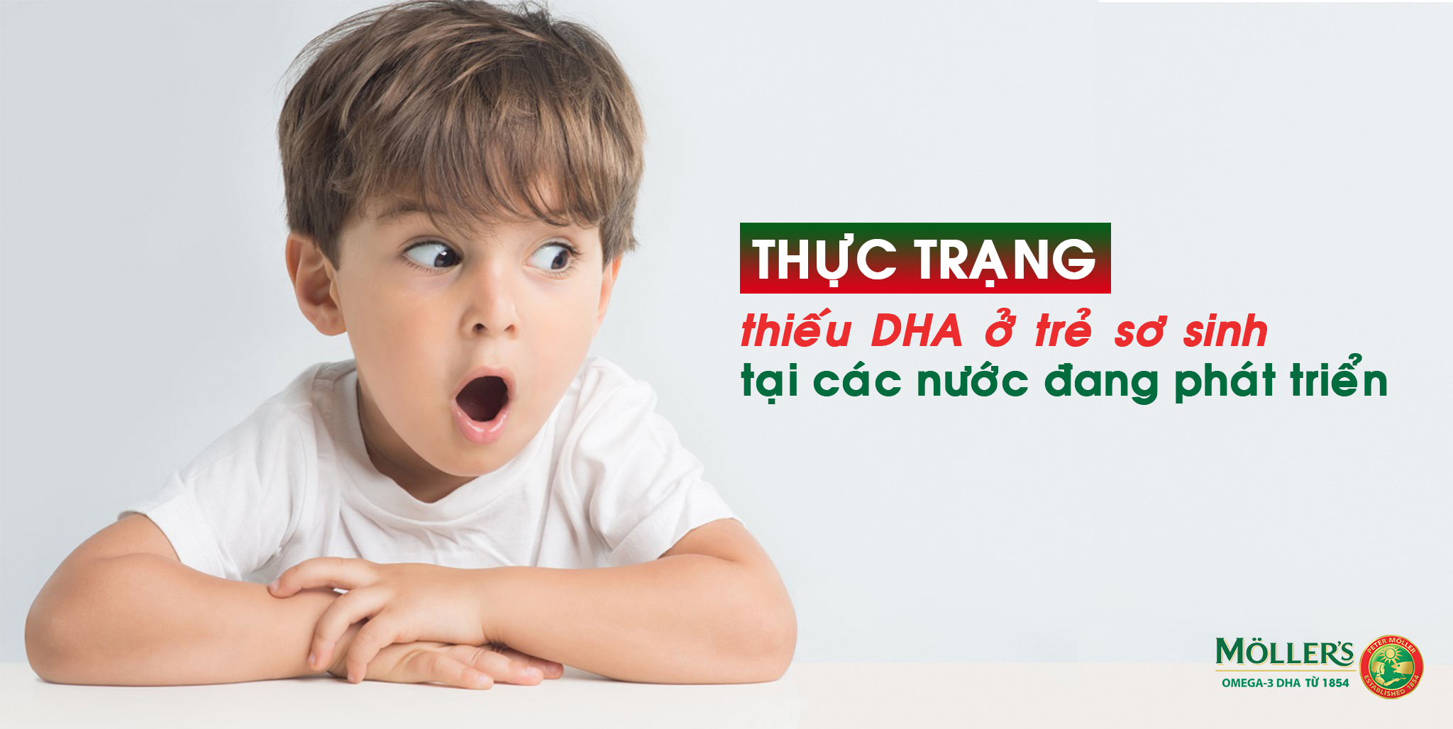 Thực trạng thiếu DHA ở trẻ sơ sinh tại các nước đang phát triển